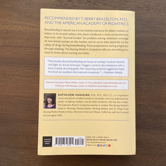 The Nursing Mother’s Companion by Kathleen Huggins, R.N., M.S. (paperback) - Picture 5 of 6